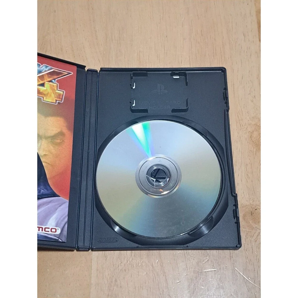Tekken 4 (Sony PlayStation 2, PS2) Black Label w/ Manual